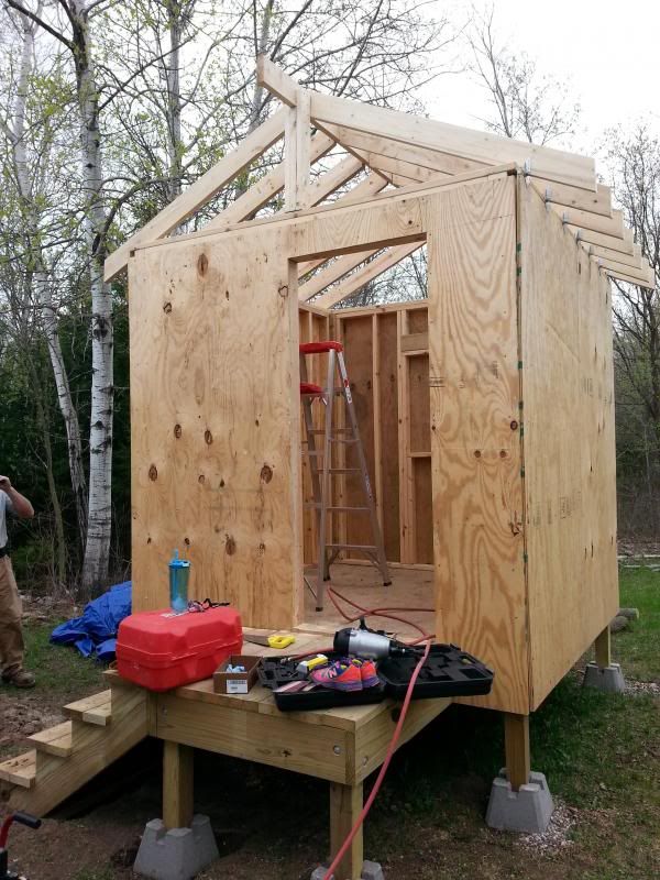 How to build a chicken coop for dummies (or more accurately, by a dummy